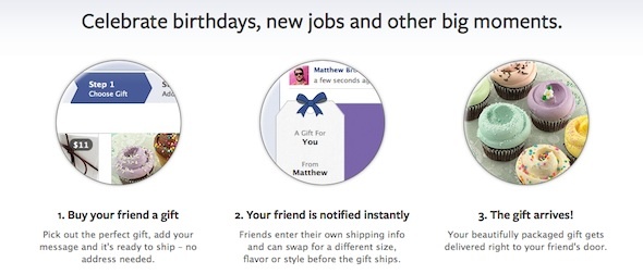 Una guida festiva ai regali di Facebook [Consigli settimanali su Facebook] Regali di Facebook 1
