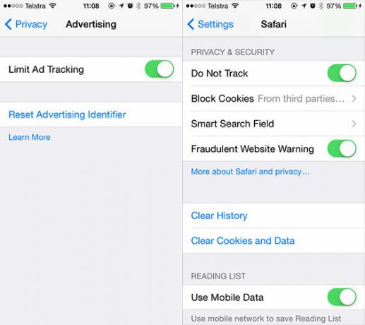 Potresti voler modificare la fastidiosa privacy delle impostazioni predefinite di iOS 7