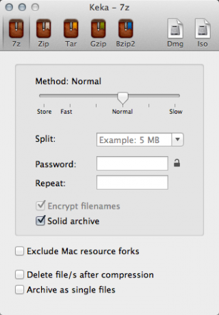 compressore di file per mac