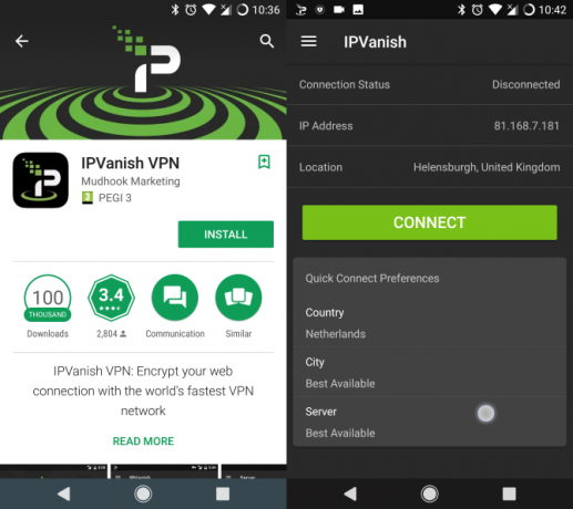 Approfondimento: IPVanish - VPN flessibile e affidabile per ogni dispositivo muo promosso il gioco Android ipvanish