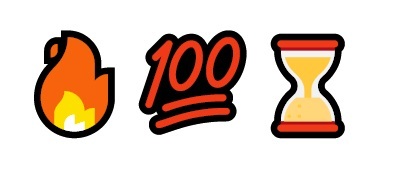 emoji con strisce snapchat