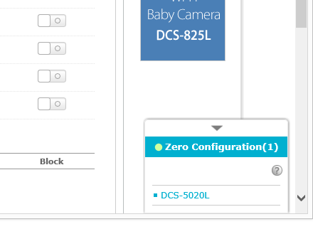 zero dlink di configurazione