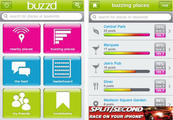 Le 5 migliori alternative basate sulla posizione a Foursquare 10 fs alt buzzd2