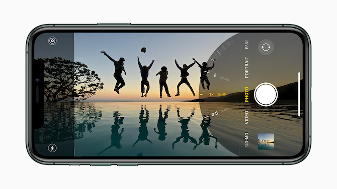 La fotocamera ultra larga in iPhone 11