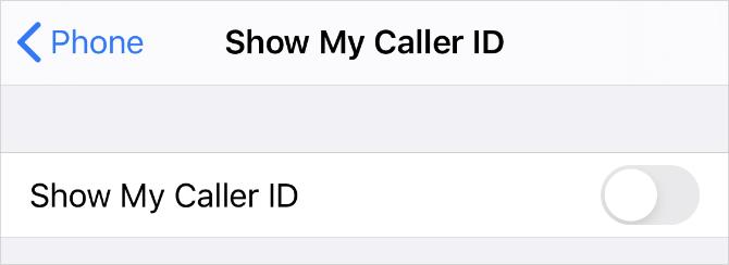 Mostra l'opzione ID chiamante personale dalle Impostazioni iPhone