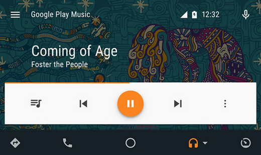 Android-auto-google-music