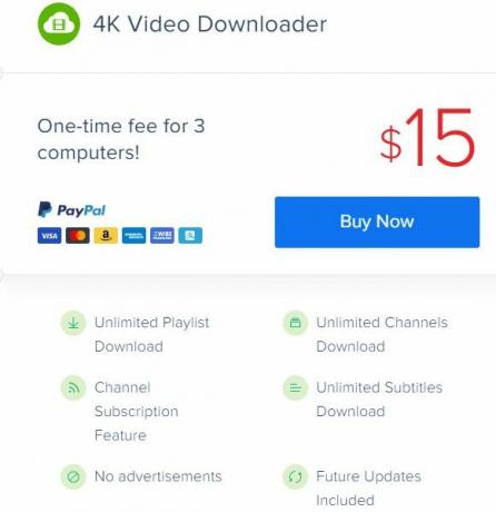 Downloader di video 4K Download playlist, canali e altro di YouTube Chiave premium per downloader di video 4K