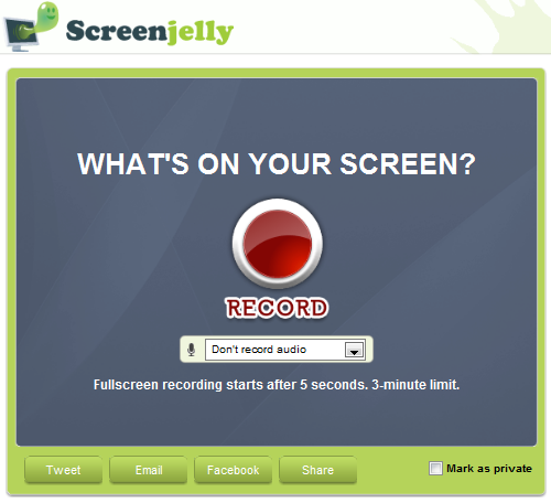 come fare lo screencast?