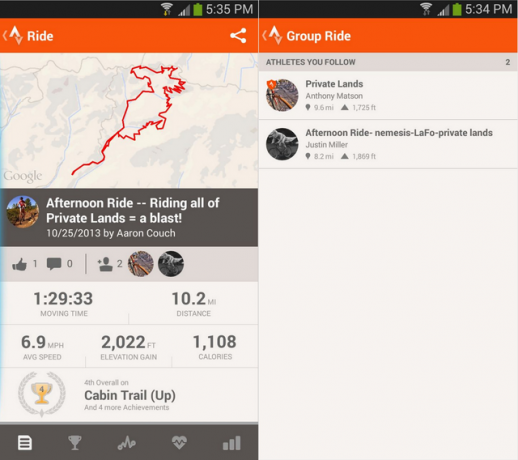 15 Strava - Giri di gruppo