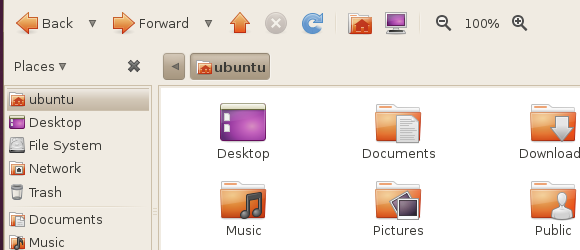 browser di file linux