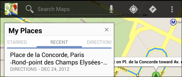 suggerimenti per google maps