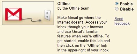 accedi a gmail offline