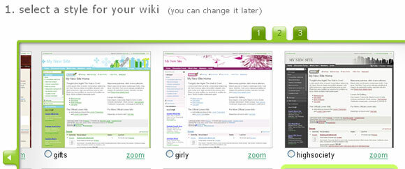 Crea facilmente il tuo sito Wiki con WetPaint wetpaint5