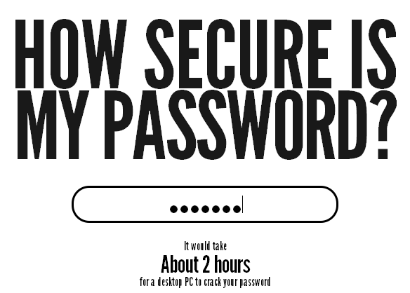 controllo della forza della password