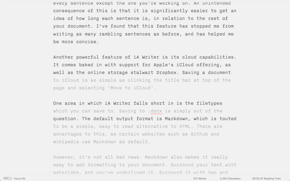 iA Writer per Mac e iOS: il miglior elaboratore di testi che non hai mai usato 51