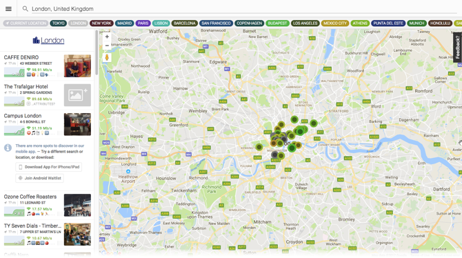 Hotspot Finder Wi-Fi