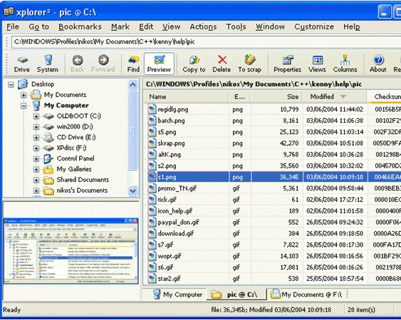 xplorer2 - alternativa a Windows Explorer