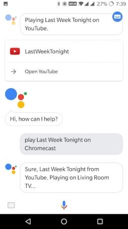 Assistente Google Chromecast