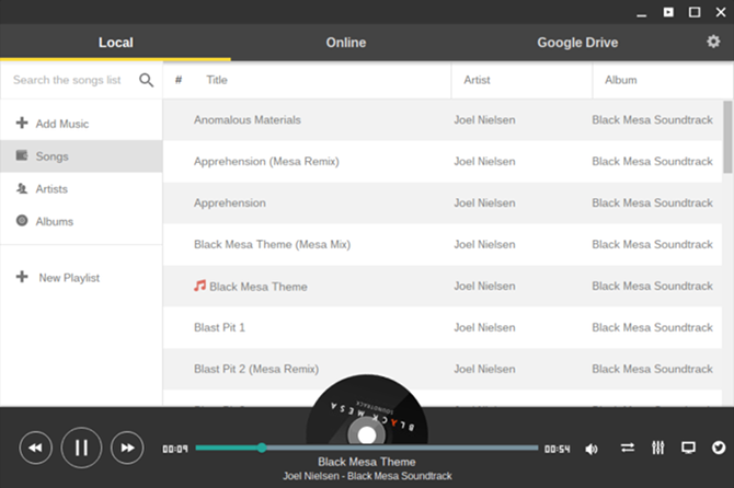 Passare al Chromebook: 8 app per sostituire i Preferiti del desktop L'app Chromebook per ascoltare la musica