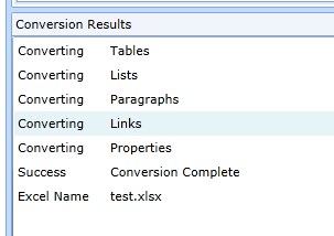 Converti Word in Excel: converti il ​​tuo documento Word in un file Excel convertword3