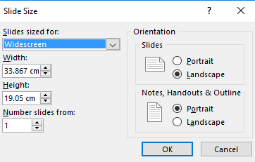 Come modificare le dimensioni delle diapositive in PowerPoint powerpoint size personalizzato