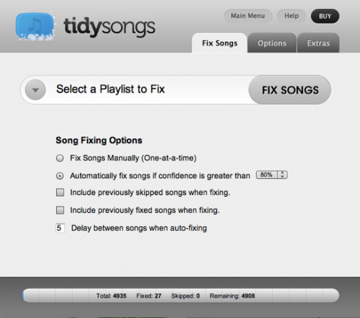 Tidysongs