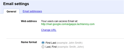 Guida di Google Apps: e-mail gratuita e altro sul tuo sito Web ggle page21image4592 filtrata