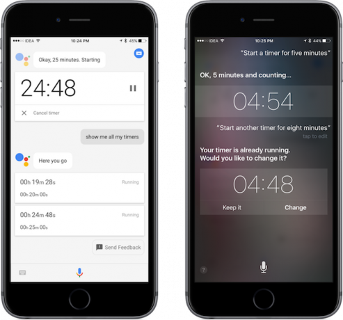 timer per iphone assistente google