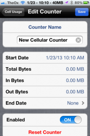 Usa Data Master per tenere traccia dell'utilizzo dei dati del tuo iPhone [iOS, gratuito per un periodo di tempo limitato] 2013 01 23 10