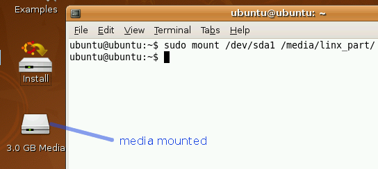 Come reimpostare qualsiasi mount di password Linux