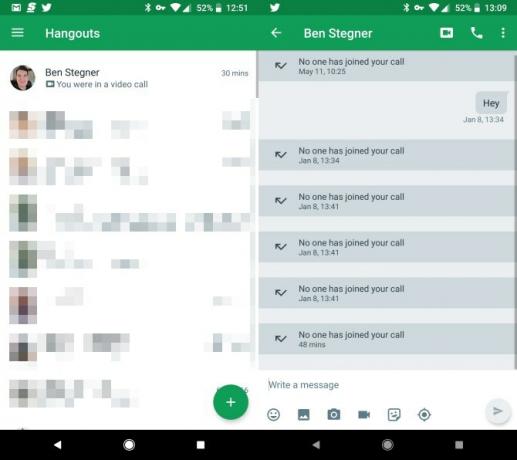 come utilizzare gli Hangout di Google su Android