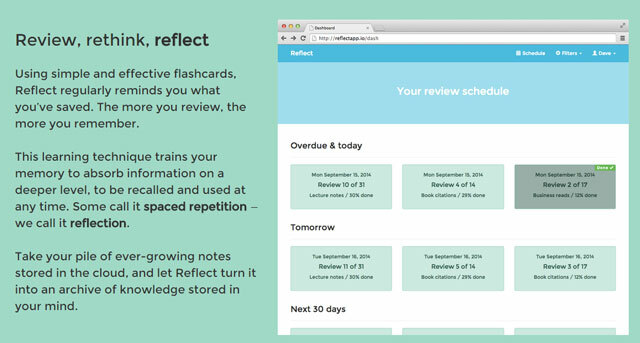 Rivedi le tue note Evernote.