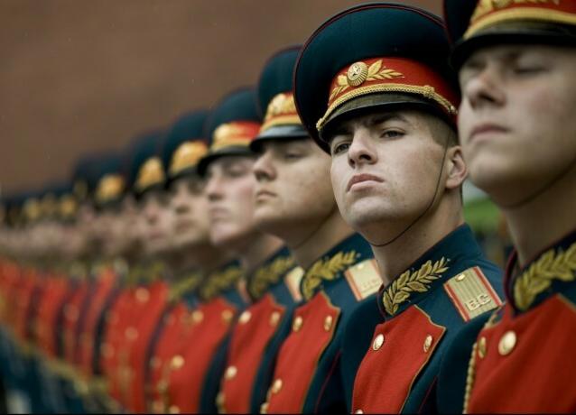 Guardia d'onore in Russia