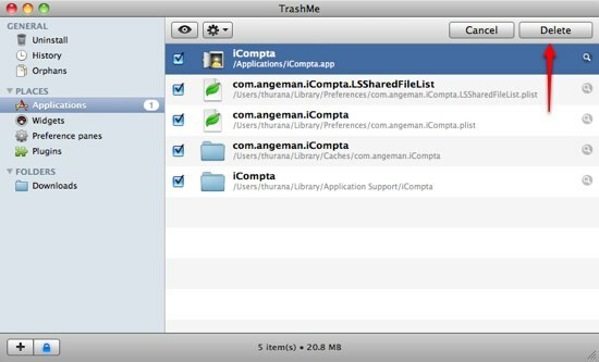 Due semplici passaggi per ripulire la libreria delle applicazioni [Mac] 04d TrashMe Delete