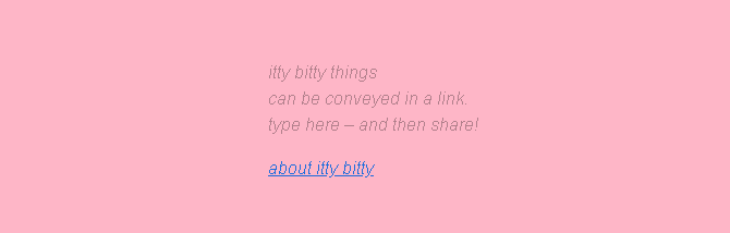 Crea un sito Web HTML gratuito di hosting con Itty Bitty