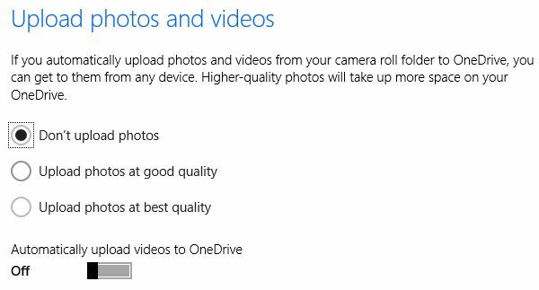 Rullino fotografico OneDrive