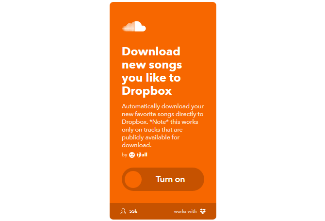 La guida IFTTT definitiva: usa lo strumento più potente del Web come un Pro 37IFTTT SoundcloudLikesToDropbox