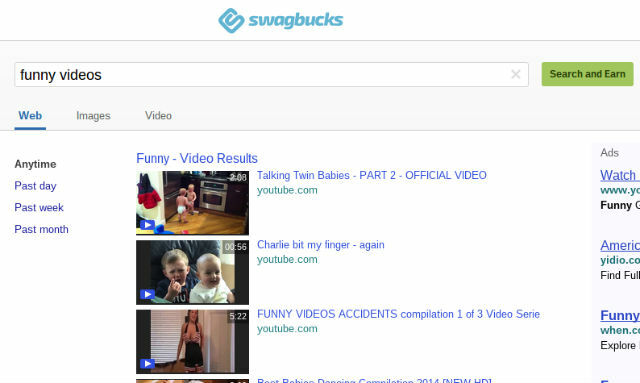 Swagbucks-search