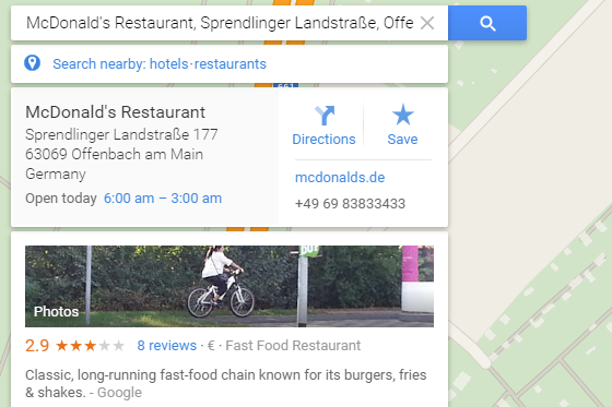 Come riscoprire il tuo vicinato con la ricerca locale di Google Maps nelle vicinanze2