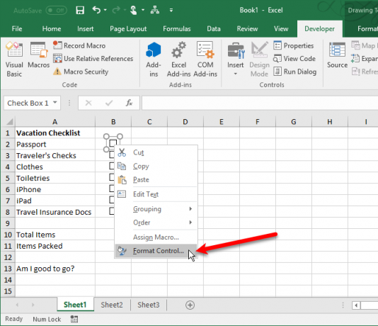 come creare una checklist in Excel come i professionisti