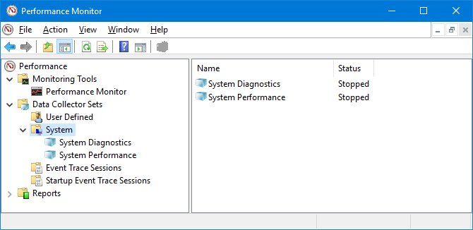 Monitor delle prestazioni di Windows 10