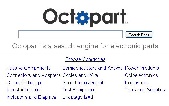 ricerca componenti elettronici