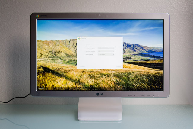 lg chromebase - schermo