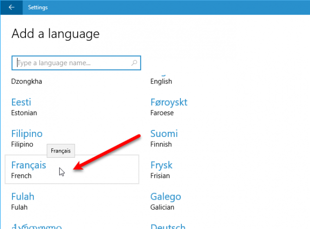 come cambiare la lingua di sistema in Windows 10