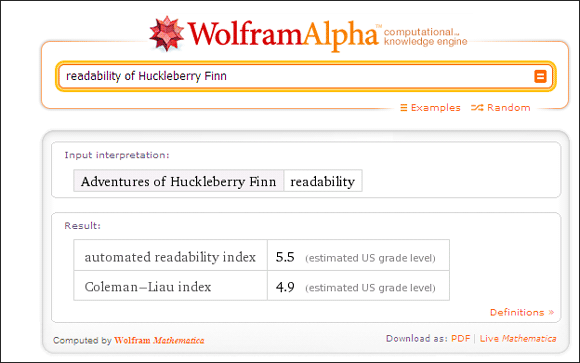 10 fantastici usi di Wolfram Alpha se leggi e scrivi in ​​lingua inglese Wolfram Alpha06