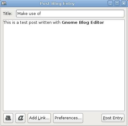 gnome-blog-editore