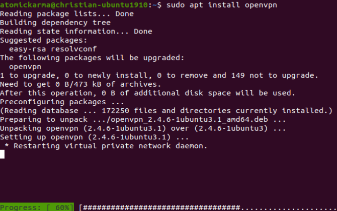 Come installare un client VPN su Ubuntu Linux vpnp linux vpn openvpn install