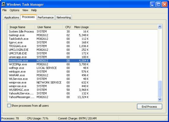 accesso internet wireless per laptop