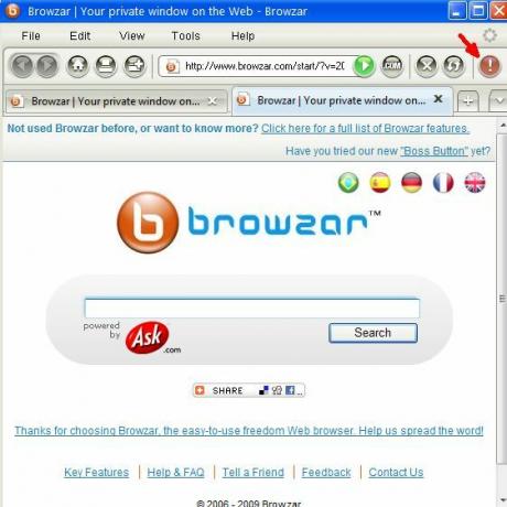 browser web privati