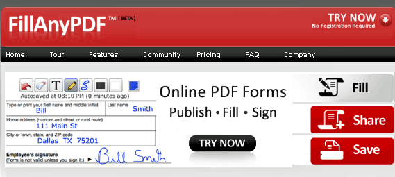 compilazione pdf gratuita